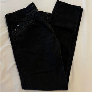 7 FOR ALL MANKIND Gwenevere Low Rise Super Skinny Jeans Sz 31